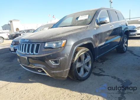2014 Jeep Grand Cherokee Overland z USA, uszkodzony, nr VIN 1C4RJECG3EC294994